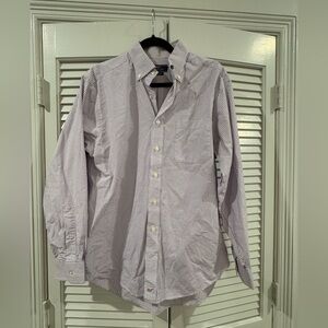 Vineyard Vines Men's Light Purple Check Button-Down Shirt